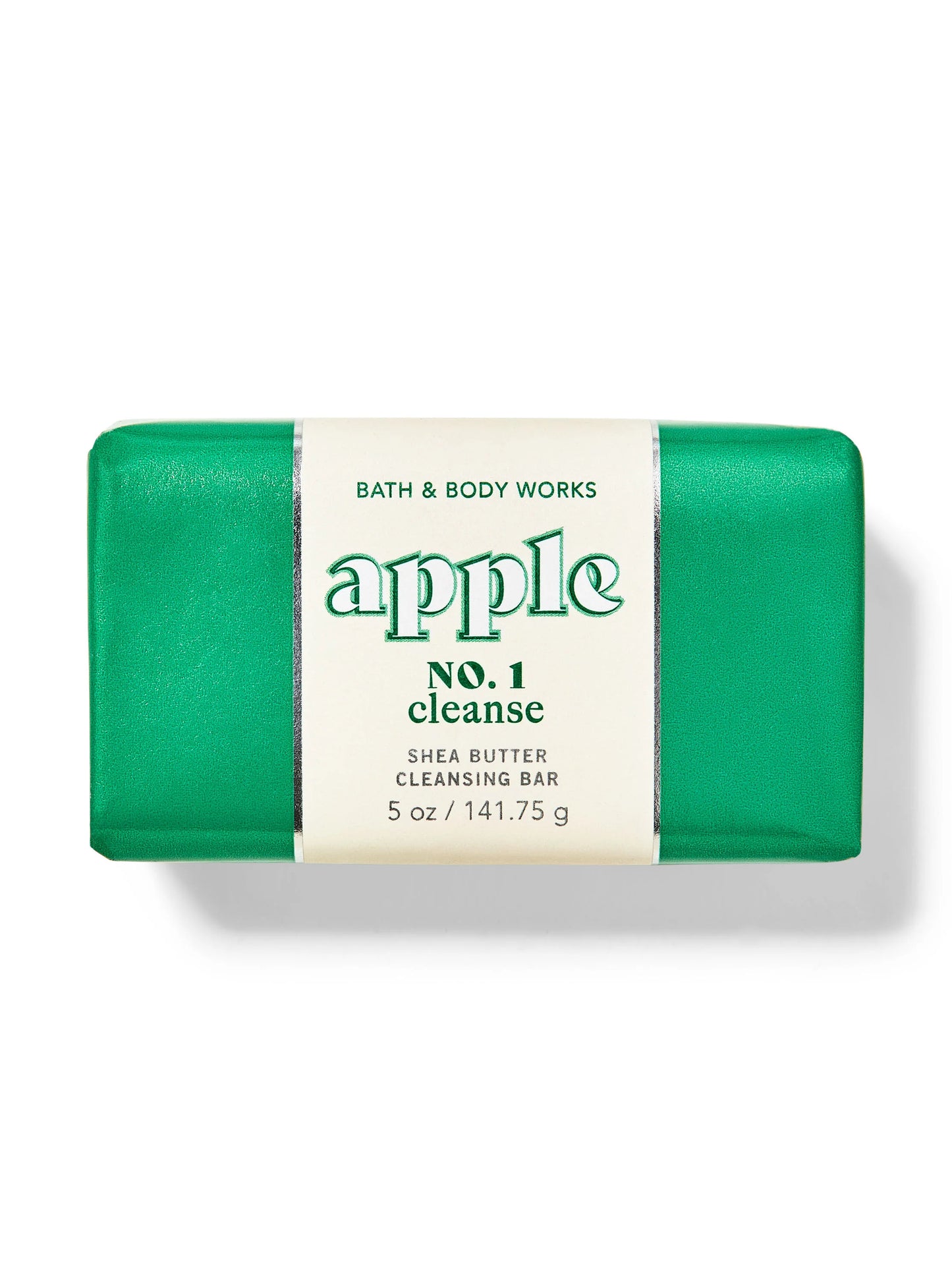 BATH & BODY WORKS
apple NO. 1
cleanse
SHEA BUTTER
CLEANSING BAR