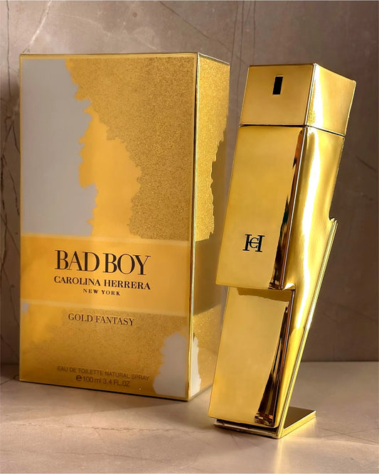 BAD BOY GOLD FANTASY by Carolina Herrera - Edición Limitada