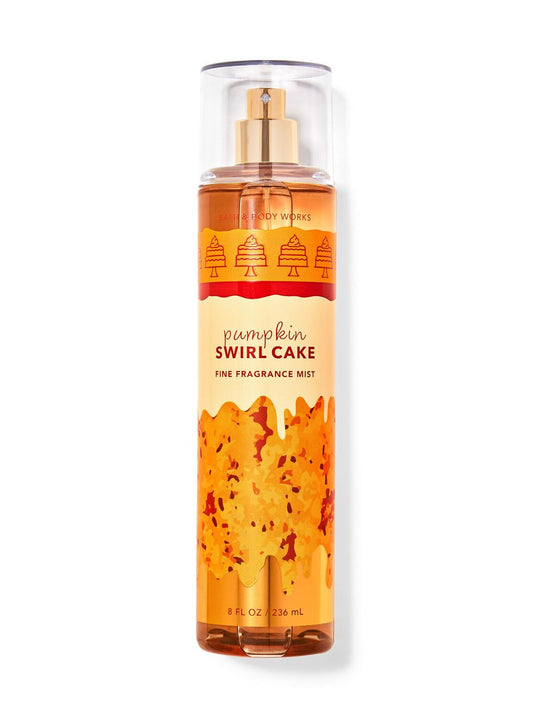 Pumpkin Swirl Cake - Mist Perfumado de Bath & Body Works